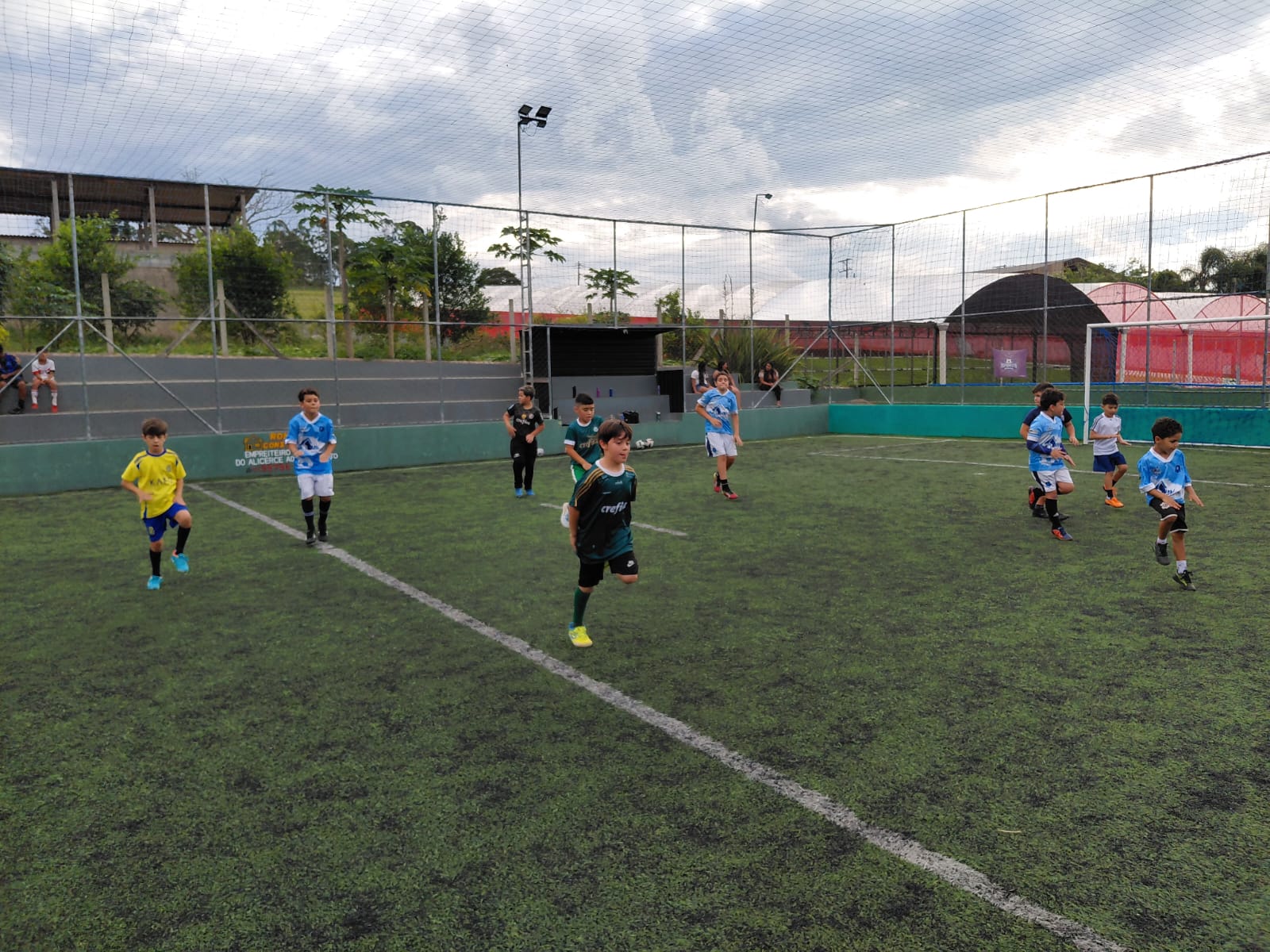 Treino em campo